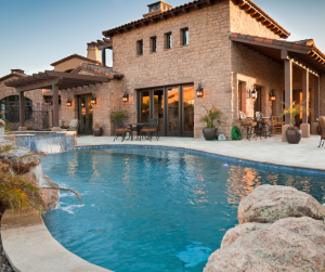 Real Estate The Woodlands, Texas Backyard Oasis